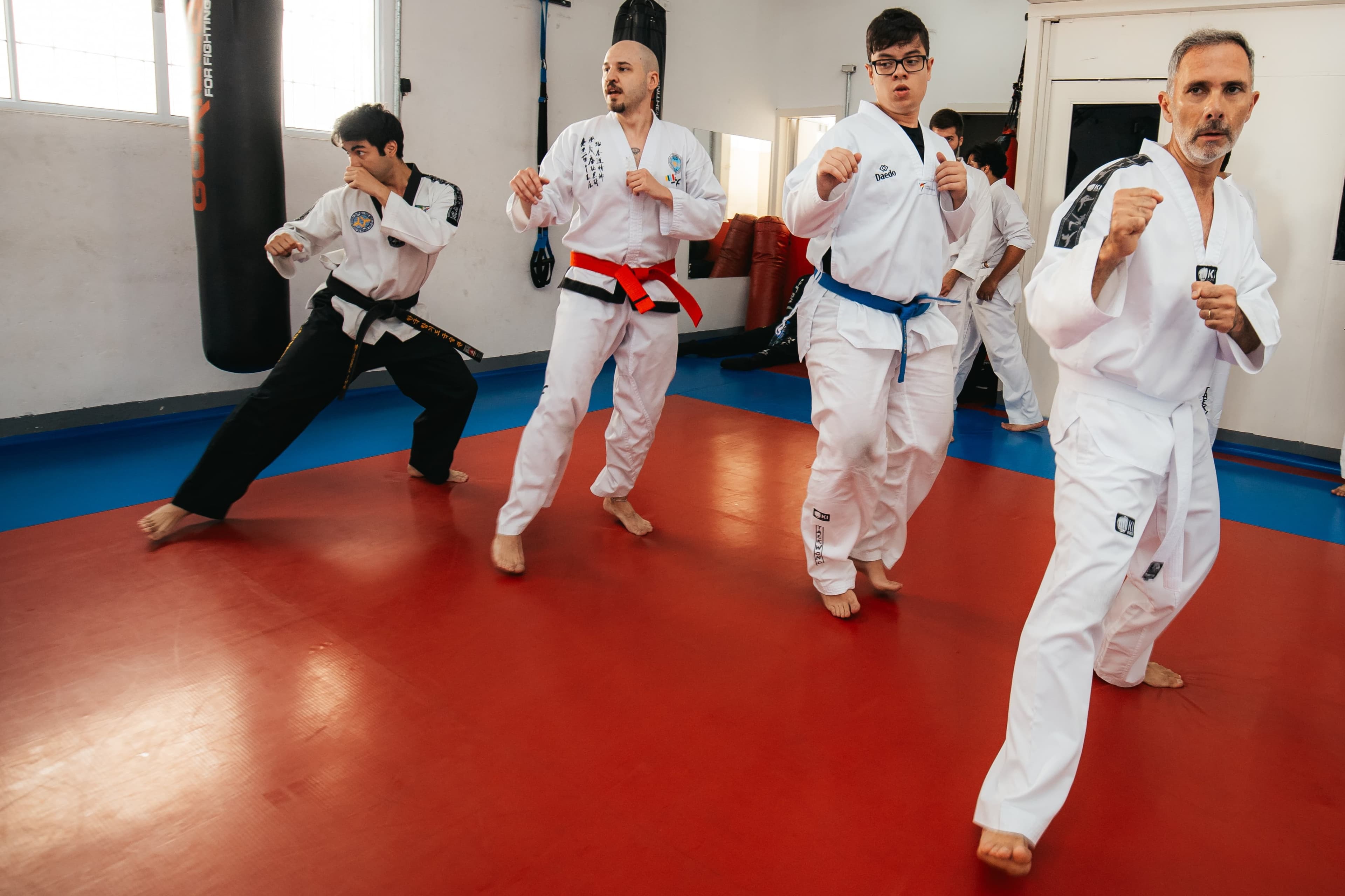 Demonstração de Taekwondo