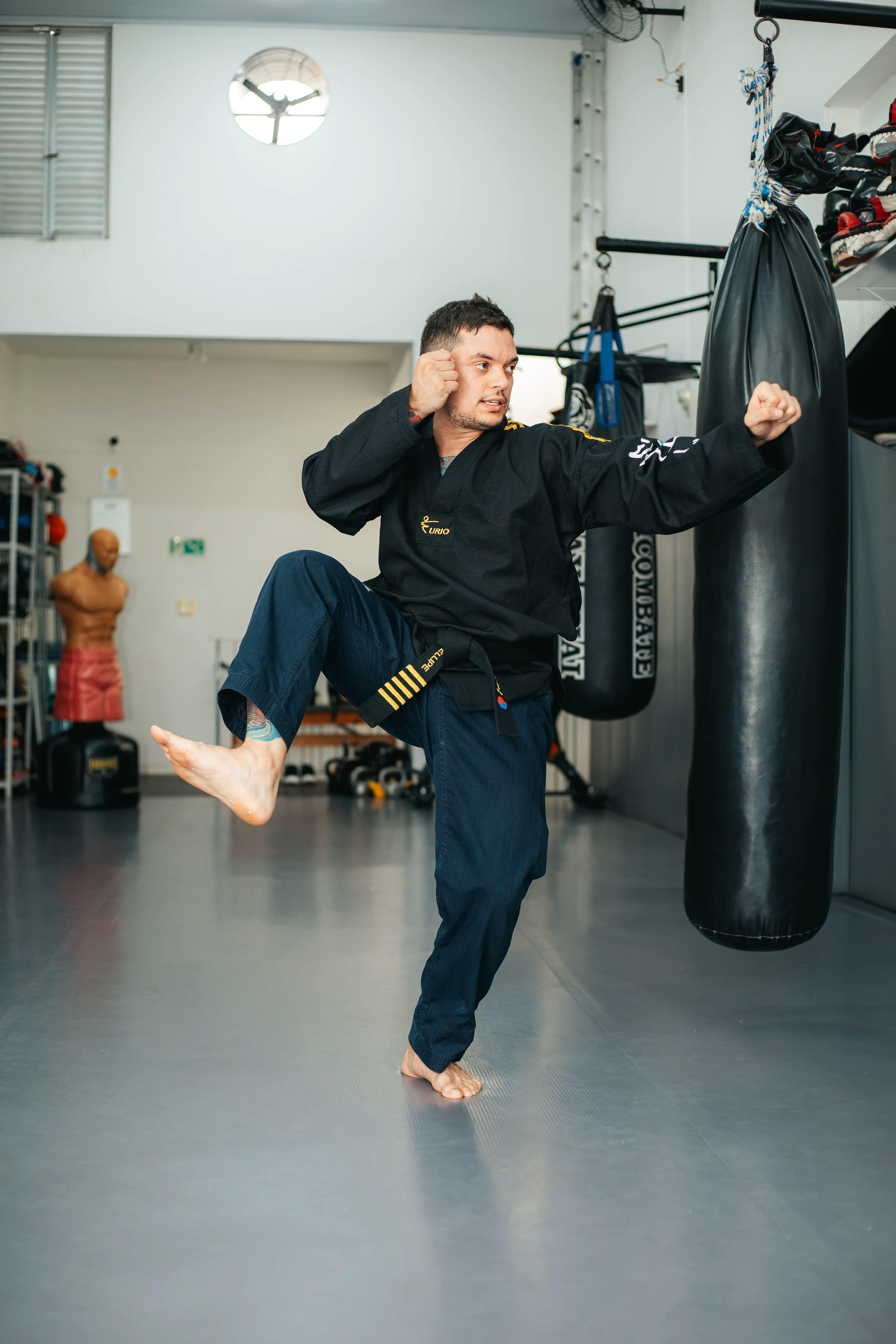 Treino de Taekwondo